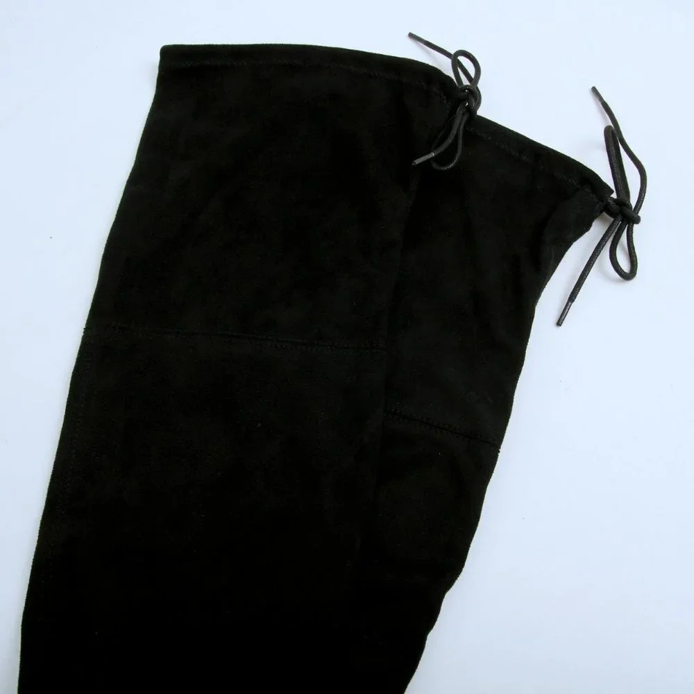 EUC Charles by Charles David Gammon Over The‎ Knee Boots Black Women Size 7.5